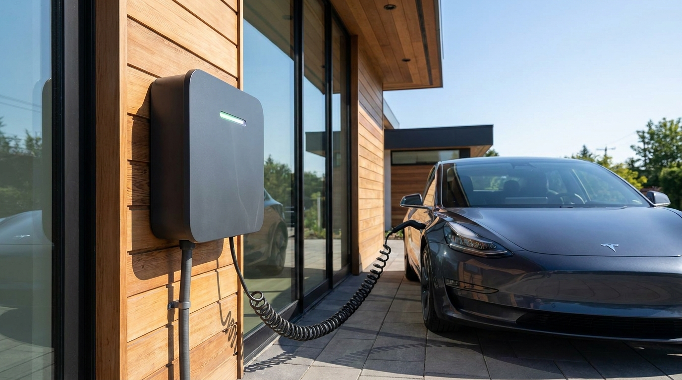 JH Electrical EV charge point installation